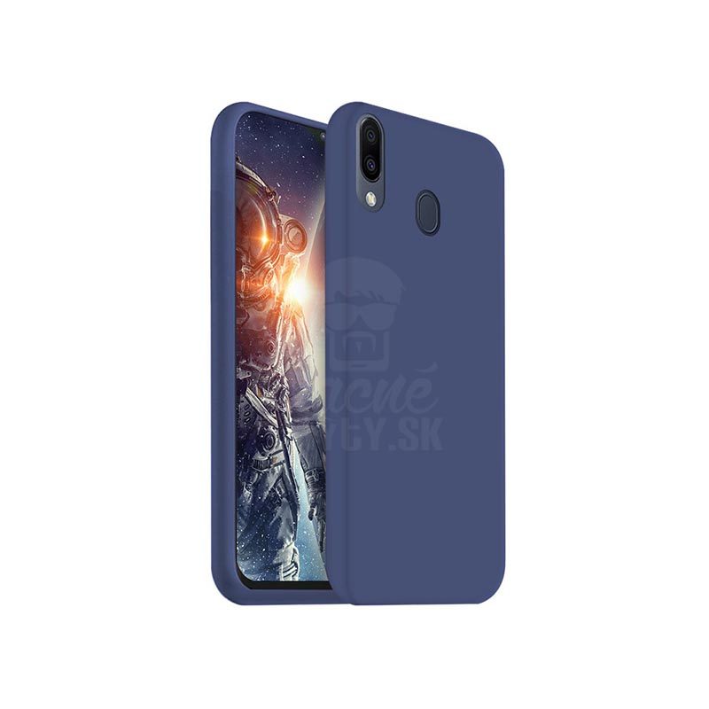 Lacné Kryty | Silikónový kryt Soft case modrý – Samsung Galaxy M20