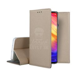 Knižkové puzdro Smart Case Book zlaté – Xiaomi Redmi 7