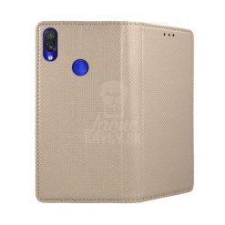 Lacné Kryty | Knižkové puzdro Smart Case Book zlaté – Xiaomi Redmi 7 | Lacné Kryty