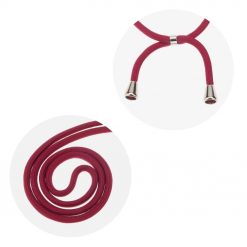 Lacné Kryty | Zadný transparentný kryt s červenou šnúrkou Neck Strap – Xiaomi Mi 9 | Lacné Kryty