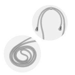 Zadný transparentný kryt s bielou šnúrkou Neck Strap – Samsung Galaxy M20 | Lacné Kryty Lacné Kryty | Zadný transparentný kryt s bielou šnúrkou Neck Strap – Samsung Galaxy M20 | Lacné Kryty