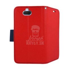 Lacné Kryty | Peňaženkové puzdro Fancy Book červené – Sony Xperia 10 | Lacné Kryty