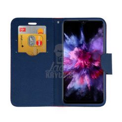 Lacné Kryty | Peňaženkové puzdro Fancy Book červeno-modré – Honor 20 Lite | Lacné Kryty