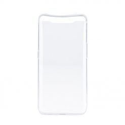 Transparentný silikónový kryt Ultra Slim 0,5mm – Samsung Galaxy A80