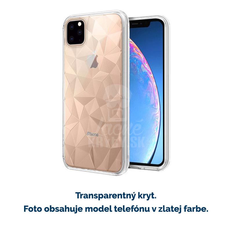 Lacné Kryty | Silikónový kryt Prism transparentný – iPhone 11 Pro Max