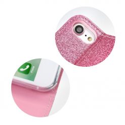 Lacné Kryty | Puzdro Shining Book ružové – iPhone 6 / 6S | Lacné Kryty