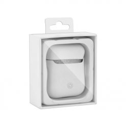 Lacné Kryty | Puzdro Silicone AirPods box biele – Apple AirPods | Lacné Kryty