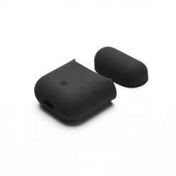 Lacné Kryty | Puzdro Silicone AirPods box čierne – Apple AirPods | Lacné Kryty