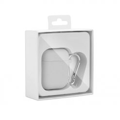 Lacné Kryty | Puzdro Silicone Holder biele – Apple AirPods | Lacné Kryty