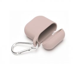 Puzdro Silicone Holder ružové – Apple AirPods | Lacné Kryty Lacné Kryty | Puzdro Silicone Holder ružové – Apple AirPods | Lacné Kryty