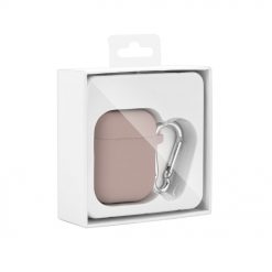 Puzdro Silicone Holder ružové – Apple AirPods | Lacné Kryty Lacné Kryty | Puzdro Silicone Holder ružové – Apple AirPods | Lacné Kryty