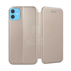 Lacné Kryty | Peňaženkové puzdro Elegance zlaté – iPhone 11 | Lacné Kryty
