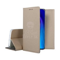 Knižkové puzdro Smart Case Book zlaté – Xiaomi Redmi Note 8