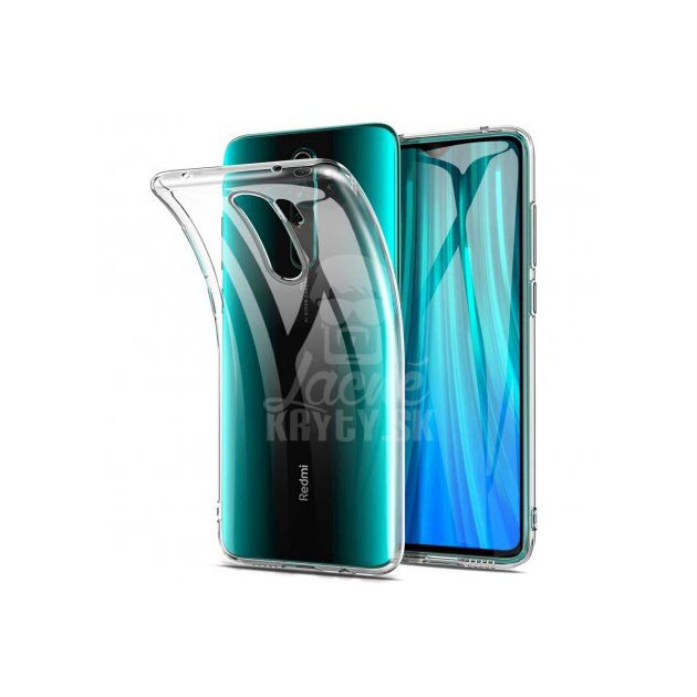 Transparentný silikónový kryt Ultra Slim 0,3mm – Xiaomi Redmi Note 8 Pro | Lacné Kryty Lacné Kryty | Transparentný silikónový kryt Ultra Slim 0,3mm – Xiaomi Redmi Note 8 Pro | Lacné Kryty