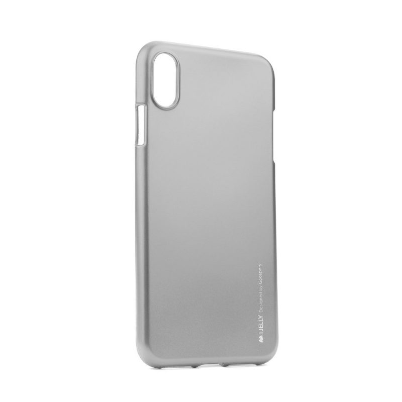 E-shop Zadný kryt i-Jelly Case Mercury sivý – iPhone Xs Max