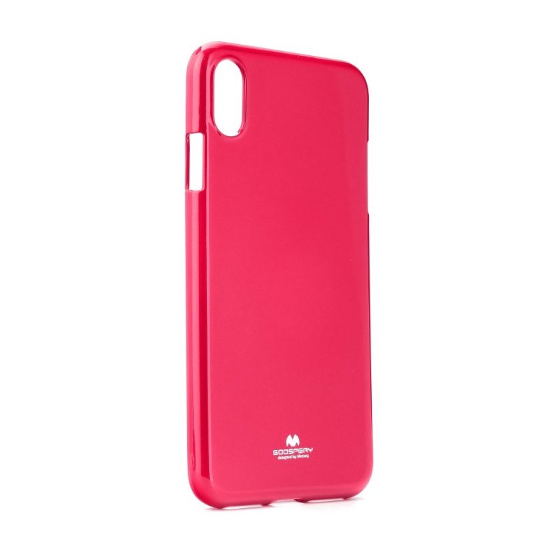 E-shop Gumený kryt Jelly Mercury ružový – iPhone Xs Max