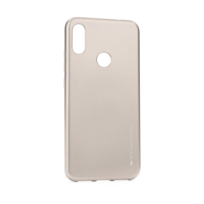 Lacné Kryty | Zadný kryt i-Jelly Case Mercury zlatý – Xiaomi Redmi 7