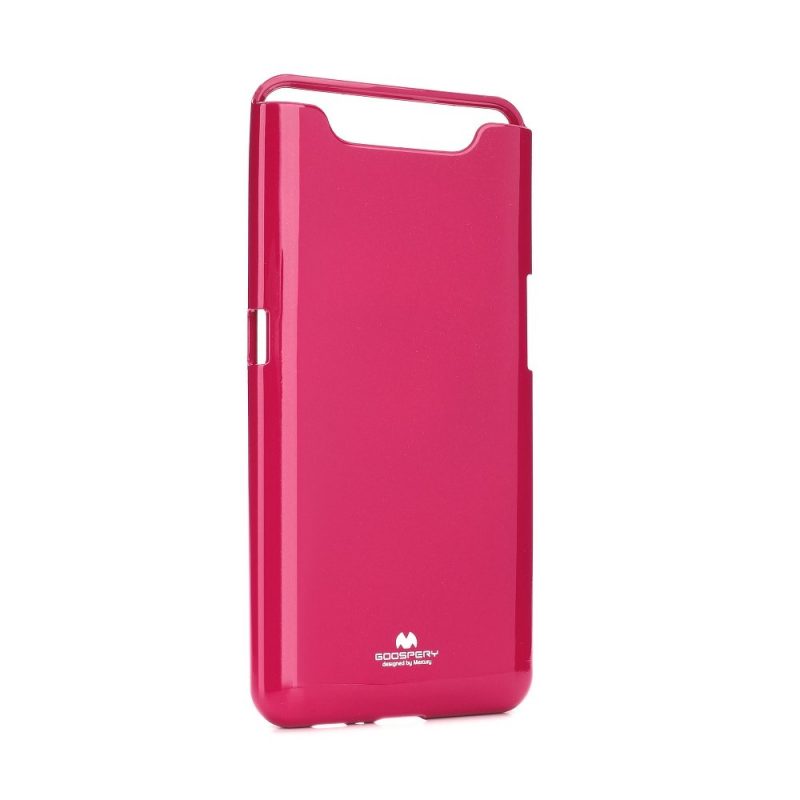 Gumený kryt Jelly Mercury ružový – Samsung Galaxy A80