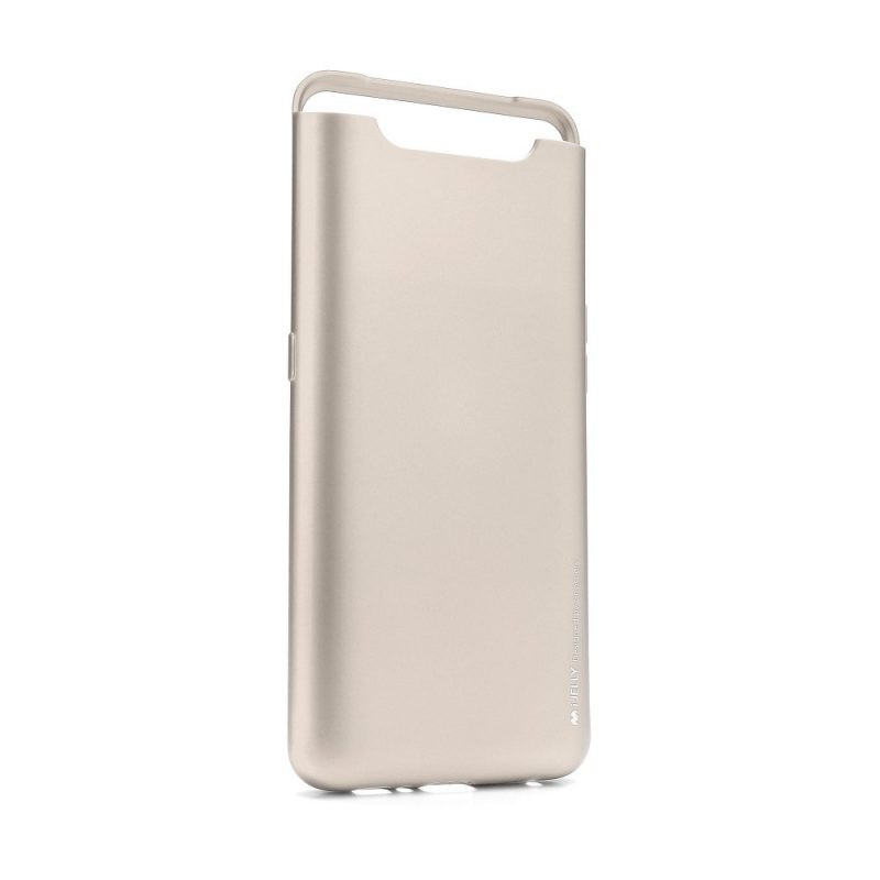 Lacné Kryty | Zadný kryt i-Jelly Case Mercury zlatý – Samsung Galaxy A80