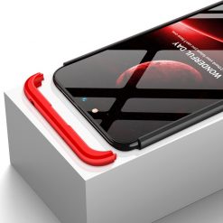 Lacné Kryty | Puzdro 360 Protection čierno-červené – Nokia 6.1 | Lacné Kryty