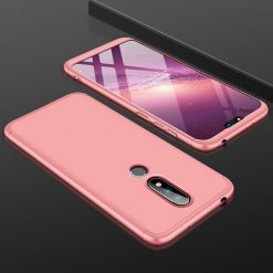 Lacné Kryty | Puzdro 360 Protection ružové – Nokia 6.1 | Lacné Kryty