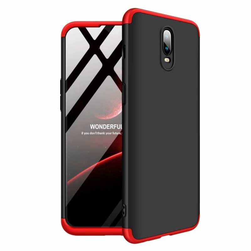 Lacné Kryty | Puzdro 360 Protection čierno-červené – OnePlus 6T