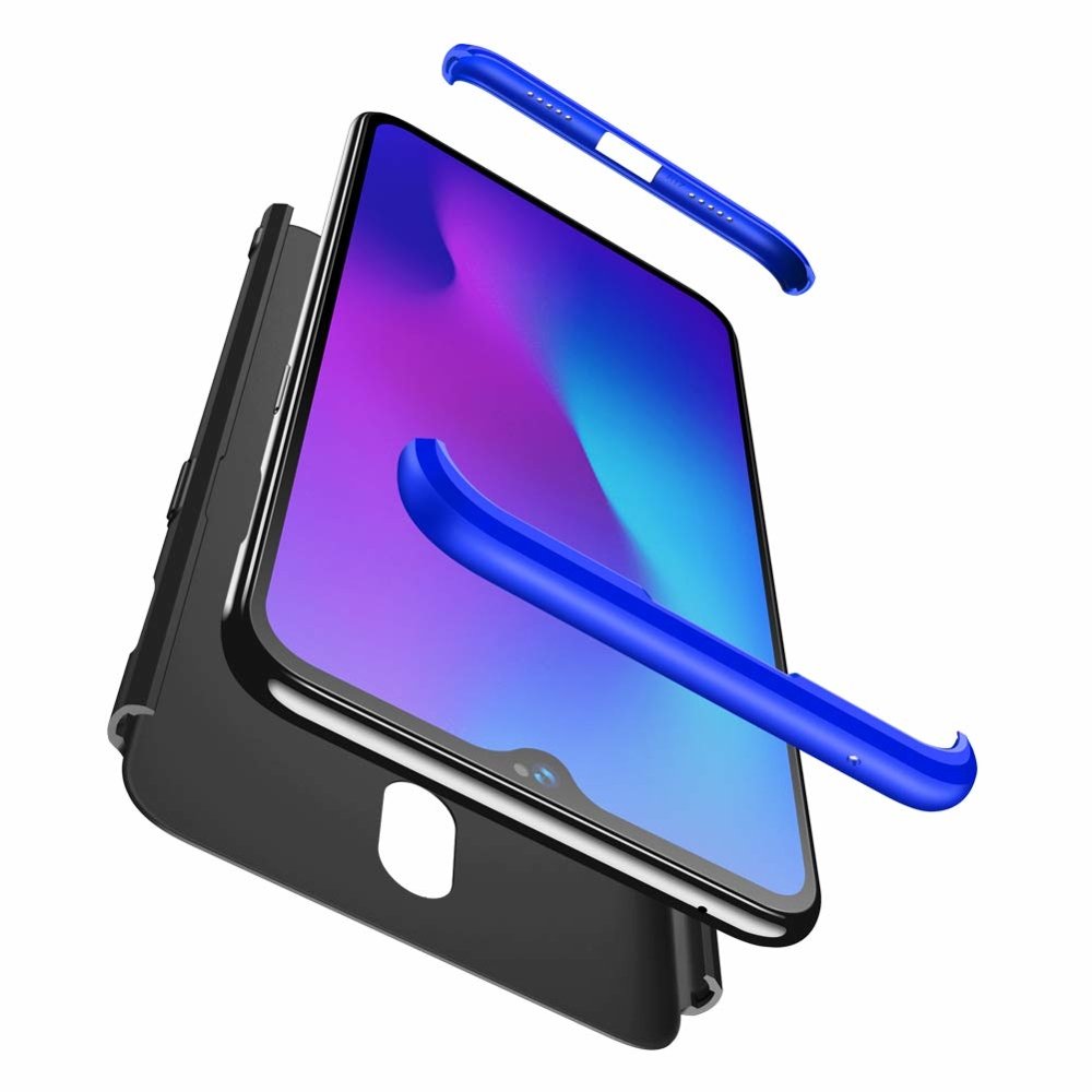 Puzdro 360 Protection čierno-modré – OnePlus 6T | Lacné Kryty Lacné Kryty | Puzdro 360 Protection čierno-modré – OnePlus 6T | Lacné Kryty