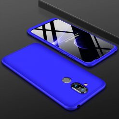 Lacné Kryty | Puzdro 360 Protection modré – Nokia 8.1 | Lacné Kryty