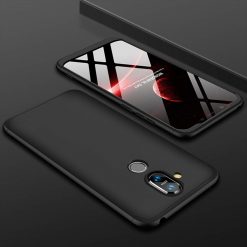 Lacné Kryty | Puzdro 360 Protection čierne – Nokia 8.1 | Lacné Kryty