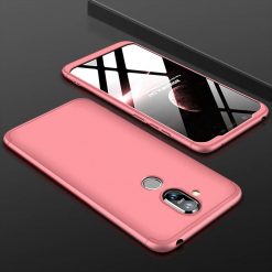 Lacné Kryty | Puzdro 360 Protection ružové – Nokia 8.1 | Lacné Kryty