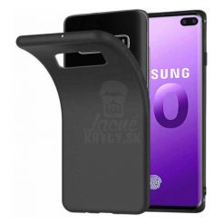Lacné Kryty | Knižkové puzdro Luna Book čierne – Samsung Galaxy S10