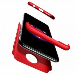 Lacné Kryty | Puzdro 360 Protection červené – Motorola Moto G7 / Moto G7 Plus | Lacné Kryty