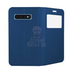 Lacné Kryty | Knižkové puzdro Smart Look modré – Samsung Galaxy S10 | Lacné Kryty