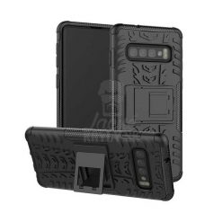 Lacné Kryty | Zadný Kryt Panzer čierny – Samsung Galaxy S10 | Lacné Kryty