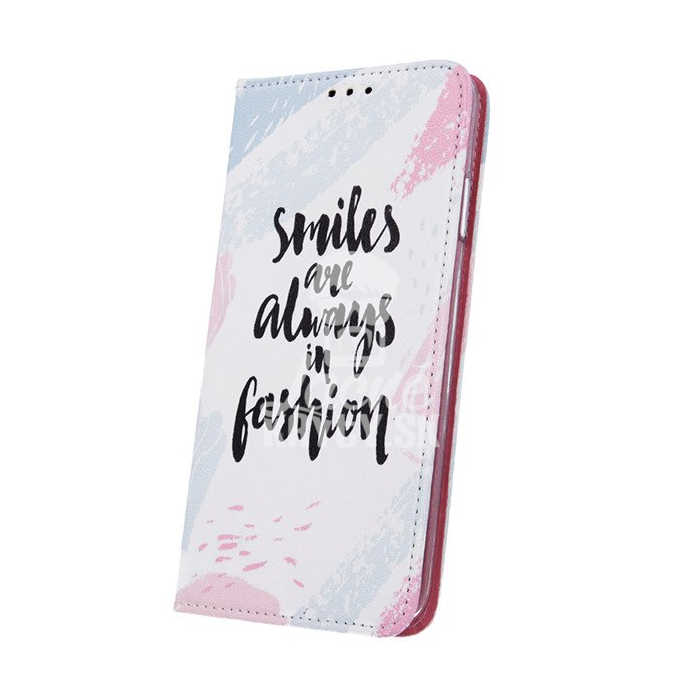 Knižkové puzdro Trendy case Smiles are always in fashion – Motorola Moto G7 Play | Lacné Kryty Lacné Kryty | Knižkové puzdro Trendy case Smiles are always in fashion – Motorola Moto G7 Play | Lacné Kryty