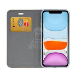 Knižkové puzdro Luna Book strieborné – iPhone 11 | Lacné Kryty Lacné Kryty | Knižkové puzdro Luna Book strieborné – iPhone 11 | Lacné Kryty
