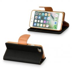 Peňaženkové puzdro Canvas Book čierne – iPhone 11 Pro Max