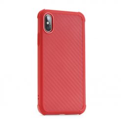 Odolný kryt Roar Armor Carbon červený – iPhone 11 Pro Max