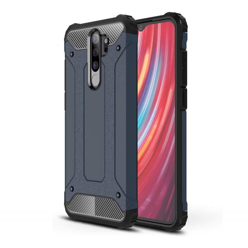 Lacné Kryty | Odolný kryt Hybrid Armor modrý – Xiaomi Redmi Note 8 Pro