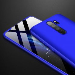 Lacné Kryty | Obojstranné puzdro 360 Full body protection modré – Xiaomi Redmi Note 8 Pro | Lacné Kryty