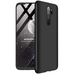 Puzdro 360 Protection čierne – Xiaomi Redmi Note 8 Pro