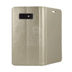 Lacné Kryty | Knižkové puzdro Magnet Book zlaté – Samsung Galaxy S10e | Lacné Kryty