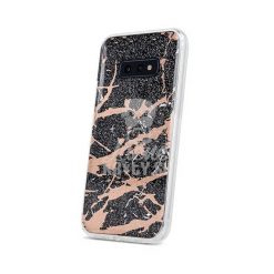 Lacné Kryty | Zadný kryt s potlačou Marble čierny – Samsung Galaxy S10e | Lacné Kryty