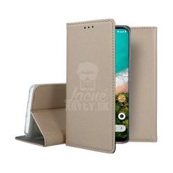 Knižkové puzdro Smart Case Book zlaté – Xiaomi Mi A3