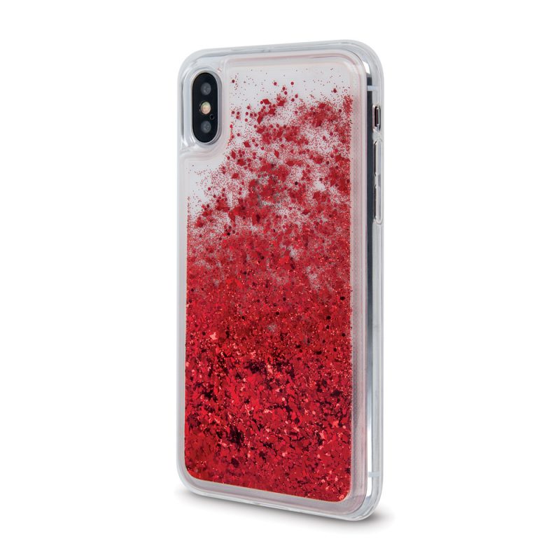 Lacné Kryty | Zadný kryt Liquid Sparkle červený – Samsung Galaxy A20e