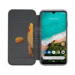 Lacné Kryty | Peňaženkové puzdro Elegance bordové – Xiaomi Mi A3 | Lacné Kryty