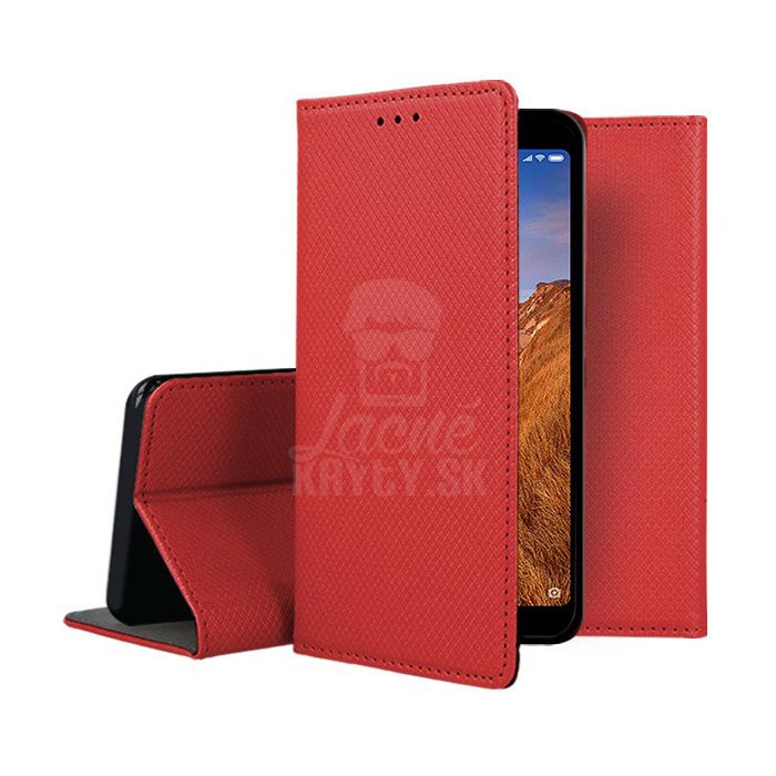 Knižkové puzdro Smart Case Book červené – Xiaomi Redmi 7A