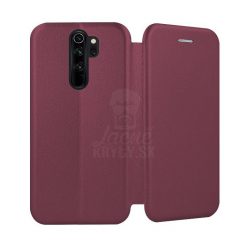Lacné Kryty | Peňaženkové puzdro Elegance bordové – Xiaomi Redmi Note 8 Pro | Lacné Kryty
