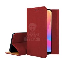 Kožené puzdro Smart Pro červené – Xiaomi Redmi Note 8 Pro