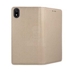 Lacné Kryty | Knižkové puzdro Smart Case Book zlaté – Xiaomi Redmi 7A | Lacné Kryty